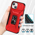 Hitaoyou for iPhone 13 Case, iPhone 13 Case with Camera Cover & Kickstand Military Grade Shockproof Heavy Duty Protective with Magnetic Car Mount ...