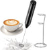 Simple Deluxe Handheld Milk Frother, Battery-Operated Frother with Stainless Steel Stand, Hand Drink Mixer for Coffee, Frappe, Latte, Matcha, Hot ...