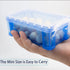 Small Plastic Box, 4.3" X 2.3" X 1.5" Stackable Mini Storage Box with Lid, Clear Organizer Container for Jewelry Beads Small Crafts Items Accessor...