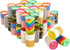 BLUE PANDA 48 Mini Kaleidoscope Style Prism Toys for Kids - Bulk Birthday Party Favors, Vintage-Style Retro Tubes (6 Designs, 1.7x1.1 in)...
