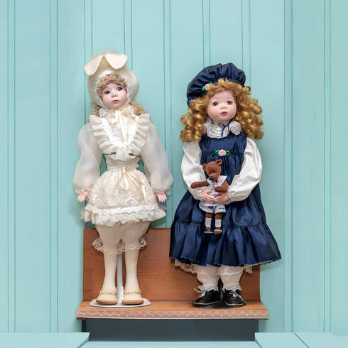 Toyvian 18'' Doll Action Figure Stands: 3PCS Big Doll Brackets Doll Display Stands - 18'' American Doll Organizers Support Racks - Adjustable Doll...