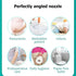Travel Bidet Easy to use Portable Bidet, 450ml Travel Bidet with Convenient Nozzle Storage, Handheld Personal Travel Bidet with Pressure Options E...