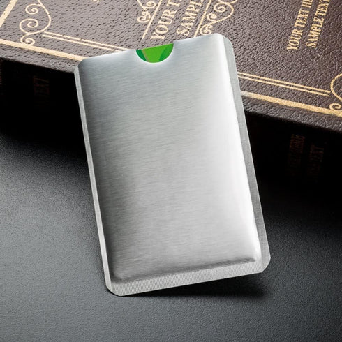 RFID Blocking Sleeve Anti Theft Credit Card & Passport Holder Wallet Pocket - To protect your valuable information from theft (12 Credit Card Hold...
