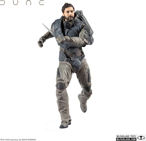 McFarlane Toys Dune Stilgar 7-inch Action Figure with Build-A Glossu ‘Beast’ Rabban Figure Parts, Multicolor...