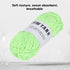164ft Luminous Chunky Yarn, Glow in The Dark Yarn DIY Weave Glow Yarn Polyester Luminous Knitted Yarn Hand Knitted Luminous Yarn Novel Functional ...