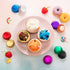 Sumind 400 Pieces Mini Foil Cupcake Liners Baking Cups, Metallic Cupcake Liner for Holiday Baking Muffin and Cupcakes(10 Colors)...