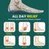 Plantar Fasciitis Arch Support Insoles - Welnove Work Boot Insole for Walking or Standing All days,3/4 Length Heel Pain Relief Insert for Flat Fee...