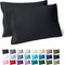 Bare Home Premium 1800 Ultra-Soft Microfiber Pillowcase Set - Double Brushed - Hypoallergenic - Wrinkle Resistant (Standard Pillowcase Set of 2, B...