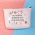 BDPWSS Sewing Gift Sewing Cosmetics Bag Yes I Do Have A Retirement Plan I Plan On Quilting Makeup Bag For Sewing Lovers Gift (Retirement plan)...