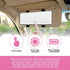 Car Sun Visor Vanity Mirror, Car Interior Accessories Makeup Mirror with 3 Light Modes & 60 LEDs, Rechargeable Led Light Car Mirror with Dimmable ...