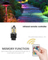 3156 Color Changing LED Bulbs, RGB S8 Wedge Base LED Light Bulb 12V 24V, Warm White+15 Multicolor for Landscape Lighting (3 Bulbs and one Remote)...