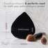 BLEND & SNAP Large Velour Triangle Makeup Puff for Smooth & Flawless Coverage – Blotting Sponge for Foundation & Concealer / Powder Press Pad – Pr...