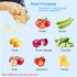 Wooden Kids Knife for Cooking and Safe Cutting Veggies Fruits, Cute Fish Shape Kids Kitchen Tools, Christmas Gifts for kids, 2-5 Years Old Applica...