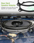 6x9 inch Rear Deck Speaker Adapter Spacer Ring Fit for Toyota Camry 2002-2011, Corolla 2003-2013 Solara 2004-2009 Yaris 2007-2015, Aftermarket Mou...
