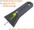 Slice 10593 Regular - Auto-retractable, Utility Scraper, Ceramic Blade Automatically Retracts, Rust Free, Finger Friendly, Soft-Touch Comfort Grip...