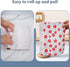 Reusable Paper Towels - 18 Pack Roll of Washable Cotton Prints Cloth Paper Towels Paperless Reusable Napkins Cloth for Kitchen Dishcloths Replacem...