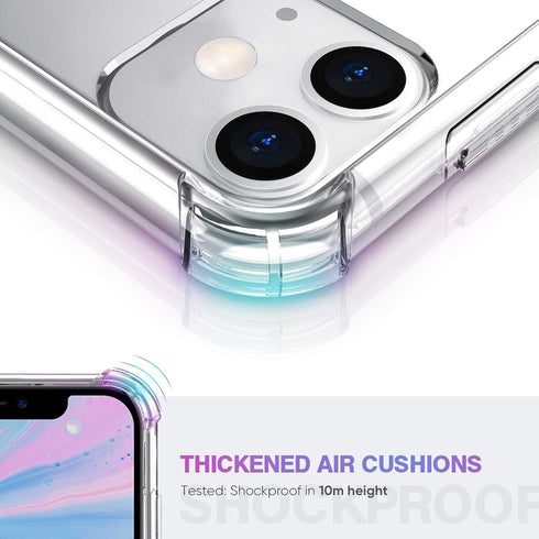ORIbox Case Compatible with iPhone 11 Case, with 4 Corners Shockproof Protection...