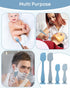 Baby Diaper Cream Spatula, Silicone Baby Diaper Rash Cream Applicator, Soft Butt Paste Spatula Brush with Suction Base for Newborn Essentials, 4-P...