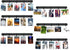 Picture Frames Collage Wall Decor, 6 Pcs Black Felt Lightweight Bulletin Board Strips, Photo Wall Collage Kit with 30 Clips for Photo Display, Not...