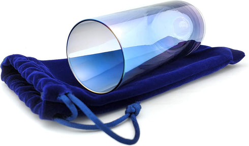 Chuppah Glass for Breaking at Jewish Wedding (Blue)...