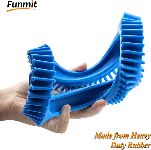896584000-143 Blue Front Tire Kit with Super Hump Replacement for Haywood Poolvergnuegen Select Pool Cleaners and Perfectly Compatible with Haywar...
