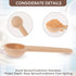 30 PCS Small Wooden Spoons Condiments Spoons Tiny Bath Salt Wooden Scoop Mini Wooden Bulk Spoons Small Spoons for Spice Jars Salt Honey Seasoning ...