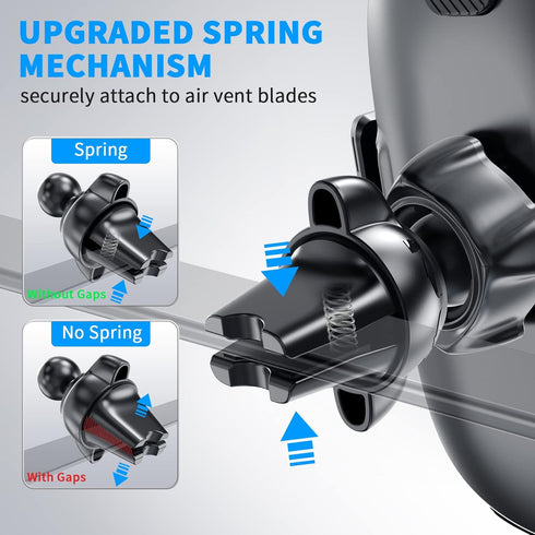 APPS2Car Suction Cup Phone Mount, Windshield/Dashboard/Air Vent Suction Car Phone Holder Mount with Sticky Gel Pad, Compatible with iPhone, Samsun...