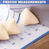 Large Silicone Pastry Mat Extra Thick Non Stick Baking Mat with Measurement Fondant Mat, Counter Mat, Dough Rolling Mat, Oven Liner, Pie Crust Mat...