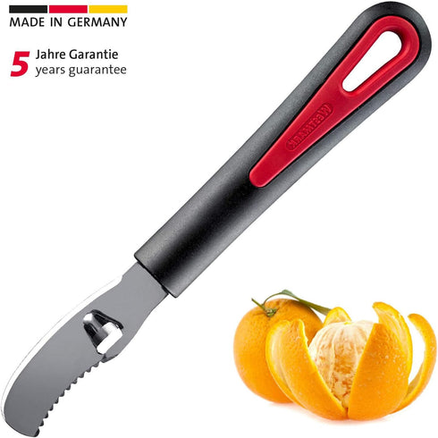 Westmark Orange Peeler Gallant, 7.5 x 1.1 x 0.8, Black/Silver/Red...
