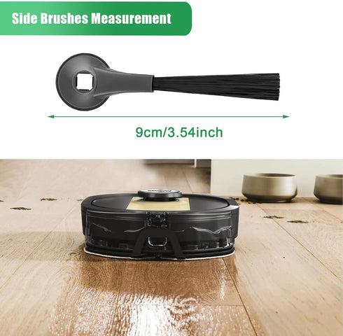 Side Brush Accessories for Shark AI AV2501S,AV2501AE,RV2502AE,RV2520AOUS,AV2510AOUS,RV2610WA,AV2610WA RV2610WD,RV2620WD,for Shark IQ Robot RV101AE...