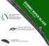 24"+20" windshield wiper blades with 11" Rear Wiper Blades Set Replacement for 2011-2015 Kia Sorento,2010-2019 Kia Soul,2015-2019 Soul EV -Origina...