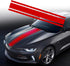 TOMALL 49"x 8.7" Car Hood Stripe Sticker Auto Racing Body Side Stripe Decal Skirt Roof Hood Bumper Decal Vinyl Modified Sticker Decoration for Car...