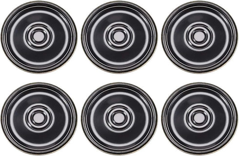 uxcell 0.5W 8 Ohm Micro Internal Speaker Magnet Loudspeaker 30mm Dia 6pcs...