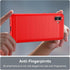 for Samsung Galaxy A04 Phone case, Shockproof, Scratch Resistant Carbon Fiber Jacket, Soft TPU,for Galaxy A04 case (Red)...
