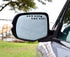 3 x But did you die Rearview Mirror Decal, Rear View Mirror Accessories, Car Decals, Car Stickers, Vanity Mirror Stickers, Gift for Him/Her - Blac...