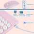 Bluetooth Keyboard and Mouse Combo Travel Rechargeable Ultra-Slim Mouse Keyboard Combo Wireless Portable Compact Keyboard and Mouse Set for Tablet...