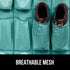 Gorilla Grip Slip Resistant Breathable Space Saving Mesh Large 24 Pocket Shoe Organizer, Up to 40 Pounds, Over the Door, Sturdy Closet Storage Rac...