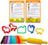 SCREEN LEGENDS Blippi Clay Craft Kit for Kids - Bundle with 12 Colors of Clay, Farm Animal Cut Outs, Activity Cards, Sticker Activity Book, More |...