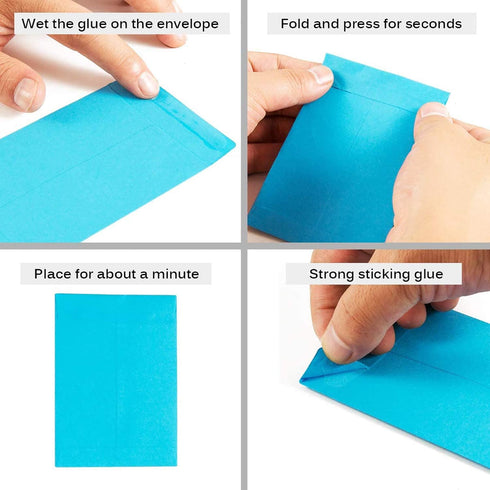 200 Packs Self-Adhesive Small Parts Packets Envelopes Kraft Self Sealing Seed Envelopes Coin Stamps Storage for Home Garden Wedding and Office (2....