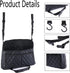 Car Pocket Handbag Holder Purse Hook for Car Leather Seat Back Organizer Holder Barrier of Backseat Pet Kids for Car Handbag Holder Between Two Se...