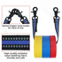 MELOTOUGH Tape Thong Electrical Tape Holder with Trigger Snap Hook for Tool Bag, Tool Pouch, Tool Belt (Blue)...