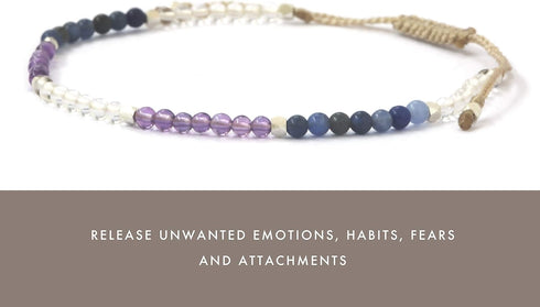 BALIPURA Aura Bracelet Collection for Women - 2mm SMALL (TINY) BEADS, Healing Crystals, Gemstones, and 925 Solid Silver Beads - Essential Women's ...