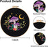 Nuberlic 4 Pack Mushroom Embroidery Kit for Beginners, Starters Cross Stitch Needlepoint Kits for Adults with Stamped Pattern (1 Embroidery Hoops,...