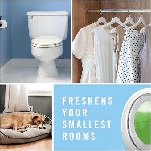 Febreze Small Spaces Holiday Air Freshener Fresh Baked Vanilla Scent, 25 fl. oz each, Pack of 2...