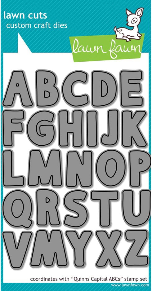 Lawn Fawn Dies - Quinn's Capital ABCs (LF589)...