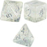 Gate Keeper Games and Dice: Holographic Dice: Unicorn - 7pc Set, Transparent, Holographic Glitter Swirl, 7 Resin Dice for Role Playing Games...