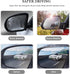 2pcs Universal Car Side Wing Mirror Rain Protector Cover Cap Smoke Guard Rear View Side Mirror Deflectors Rain Eyebrow for Cars SUV Truck Rear Vie...