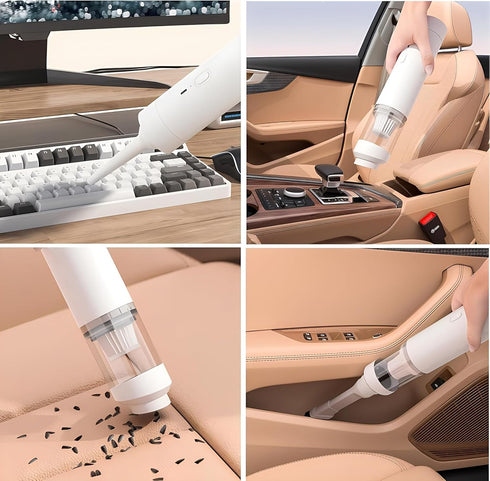 Cordless Vacuum Handheld Vacuum Cleaner, Mini Car Vacuum with Blower Lightweight Portable Vacuum for Car,Home, Handheld Vacuum Cleaner 15000Pa Suc...
