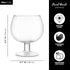 Final Touch Fishbowl Glass - Extra Large Unique Drinking Cup for Oversized Margaritas, Daiquiris, Blue Lagoons - 44 Oz Fun Drinkware with Thick St...