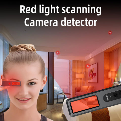 Hidden Camera Detectors Camera Detector - Magnet Detector Vibration Detecting RF Wireless Signal Scanner for Home/Office/Travel/Hotel, 4 Levels Se...